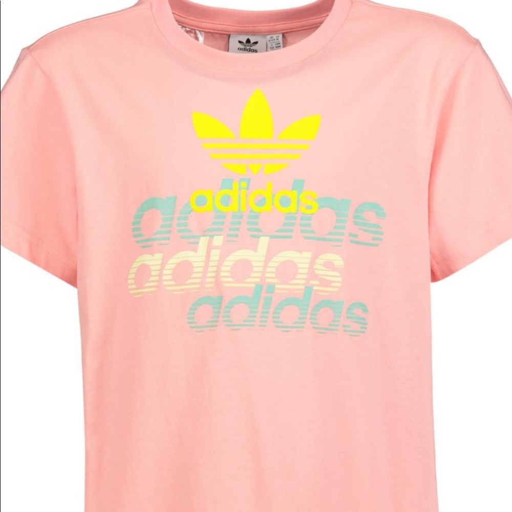 Adidas’s pink shirt